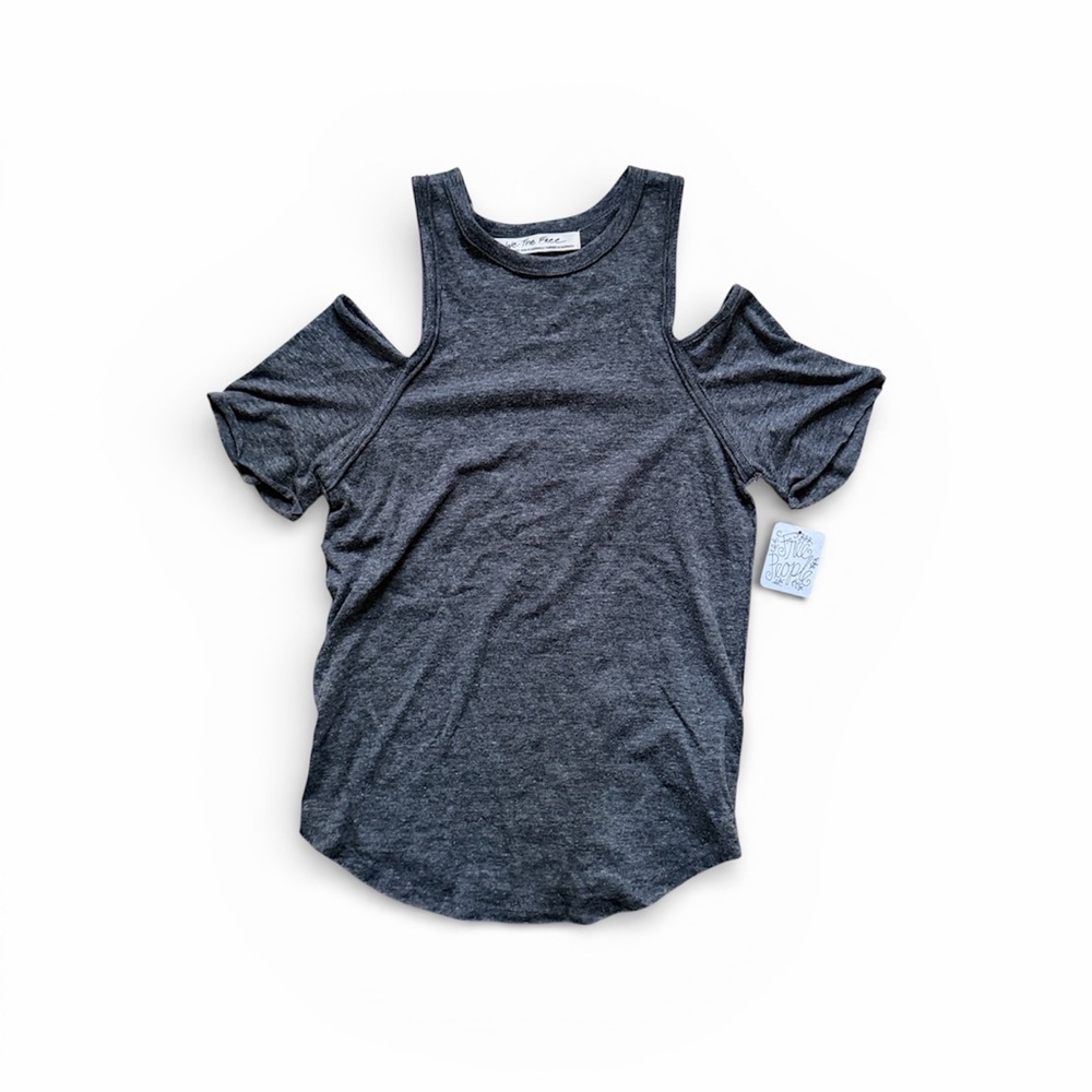 NWT We The Free Free People Cold Shoulder Top